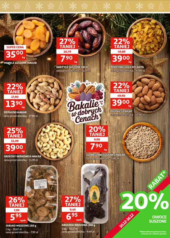 Auchan - gazetka promocyjna Gazetka Racibórz I Świateczne przyGOTOWANIE od środy 10.12 do wtorku 16.12 - strona 9