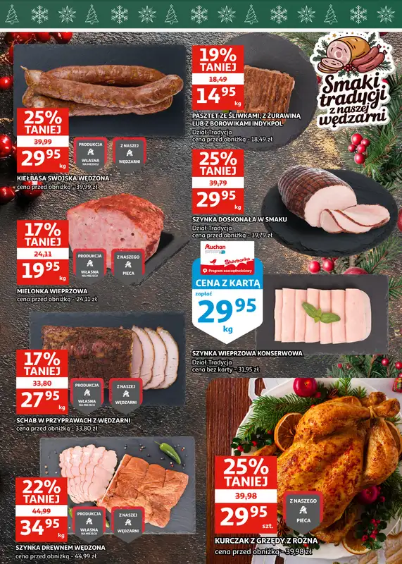 Auchan - gazetka promocyjna Gazetka Racibórz I Świateczne przyGOTOWANIE od środy 10.12 do wtorku 16.12 - strona 3