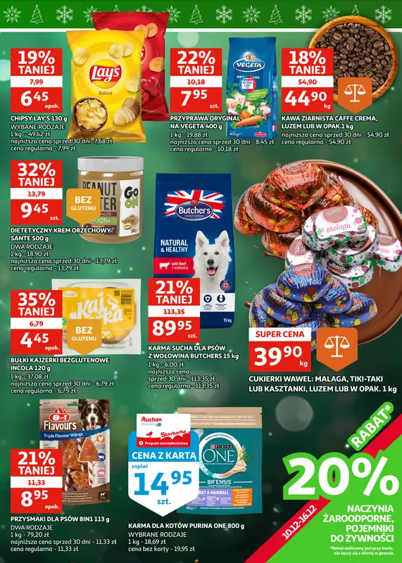 Auchan - gazetka promocyjna Gazetka Zielona Góra I Świateczne przyGOTOWANIE od środy 10.12 do wtorku 16.12 - strona 17