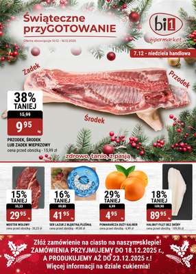 bi1 - gazetka promocyjna Gazetka Czeladź I Świateczne przyGOTOWANIE od środy 10.12 do wtorku 16.12