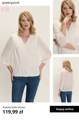 Greenpoint - gazetka promocyjna -35% na sukienki, bluzki, topy i spódnice od 99,99 zł od wtorku 09.12  - strona 12