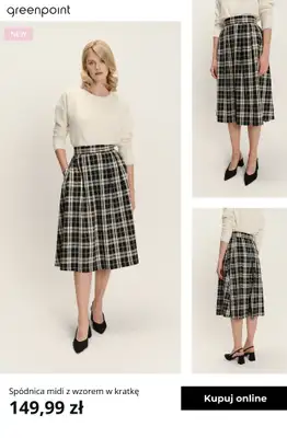 Greenpoint - gazetka promocyjna -35% na sukienki, bluzki, topy i spódnice od 99,99 zł od wtorku 09.12  - strona 11