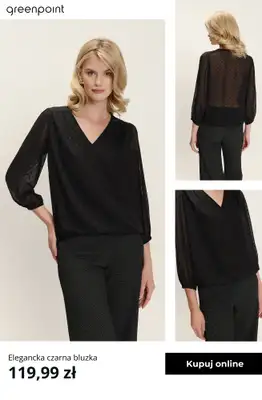 Greenpoint - gazetka promocyjna -35% na sukienki, bluzki, topy i spódnice od 99,99 zł od wtorku 09.12  - strona 7
