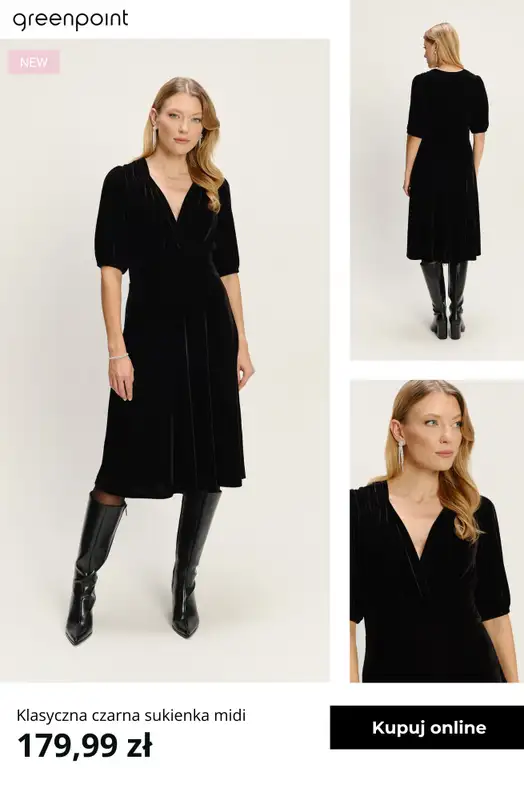 Greenpoint - gazetka promocyjna -35% na sukienki, bluzki, topy i spódnice od 99,99 zł od wtorku 09.12  - strona 8