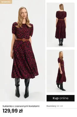 Top Secret - gazetka promocyjna -35% na bluzki, topy, sukienki i spódnice od 99,99 zł od wtorku 09.12 do środy 17.12 - strona 7