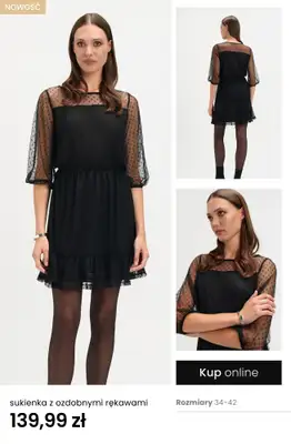 Top Secret - gazetka promocyjna -35% na bluzki, topy, sukienki i spódnice od 99,99 zł od wtorku 09.12 do środy 17.12 - strona 6