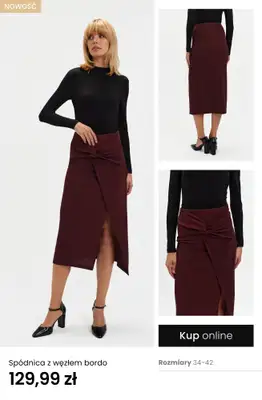 Top Secret - gazetka promocyjna -35% na bluzki, topy, sukienki i spódnice od 99,99 zł od wtorku 09.12 do środy 17.12 - strona 4