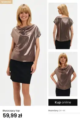 Top Secret - gazetka promocyjna -35% na bluzki, topy, sukienki i spódnice od 99,99 zł od wtorku 09.12 do środy 17.12 - strona 2