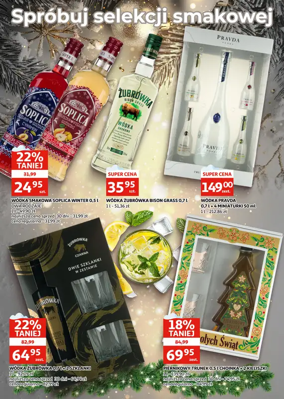 Auchan - gazetka promocyjna Gazetka Racibórz I Świąteczny toast od środy 10.12 do wtorku 23.12 - strona 10