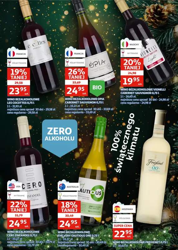 Auchan - gazetka promocyjna Gazetka Racibórz I Świąteczny toast od środy 10.12 do wtorku 23.12 - strona 5