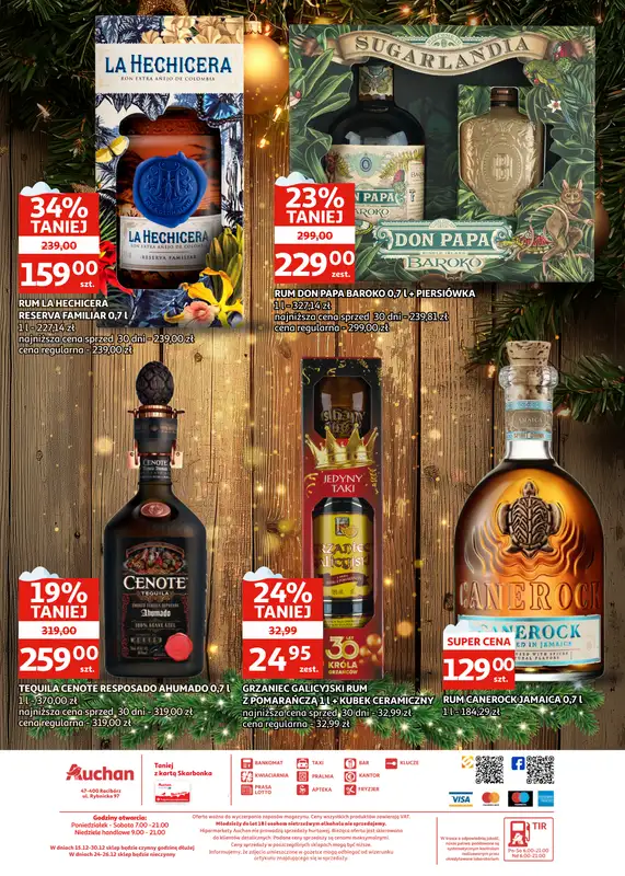 Auchan - gazetka promocyjna Gazetka Racibórz I Świąteczny toast od środy 10.12 do wtorku 23.12 - strona 15