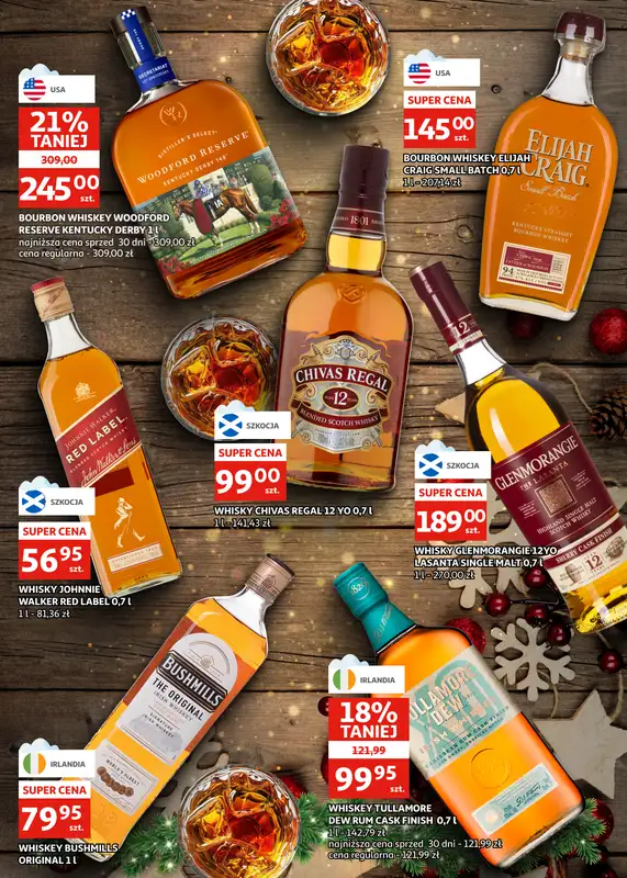 Auchan - gazetka promocyjna Gazetka Racibórz I Świąteczny toast od środy 10.12 do wtorku 23.12 - strona 13