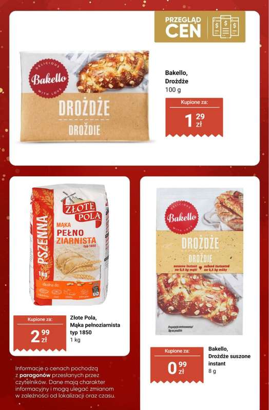 Biedronka - gazetka promocyjna Świąteczne wypieki - przegląd cen od czwartku 11.12 do niedzieli 14.12 - strona 8