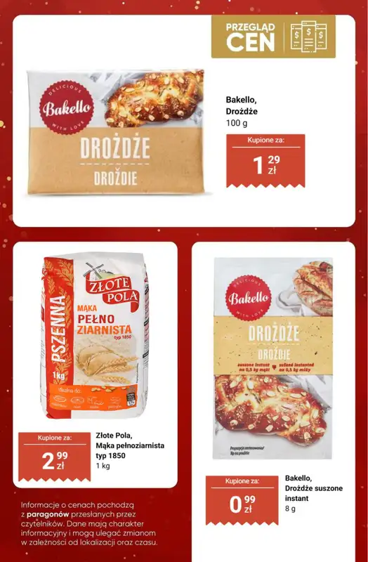 Biedronka - gazetka promocyjna Świąteczne wypieki - przegląd cen od czwartku 11.12 do niedzieli 14.12 - strona 8