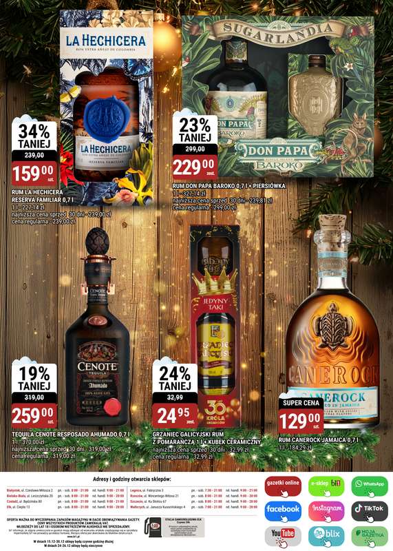bi1 - gazetka promocyjna Gazetka Świąteczny toast od środy 10.12 do wtorku 23.12 - strona 15