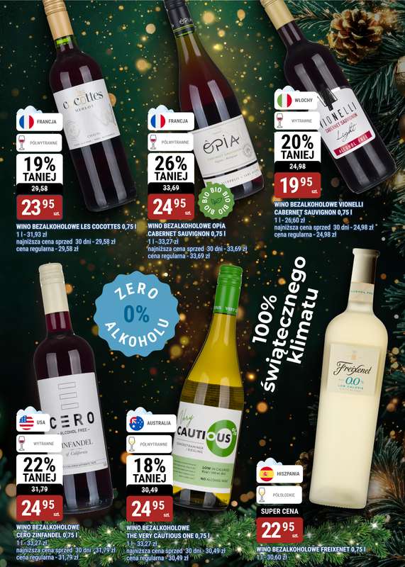 bi1 - gazetka promocyjna Gazetka Świąteczny toast od środy 10.12 do wtorku 23.12 - strona 5