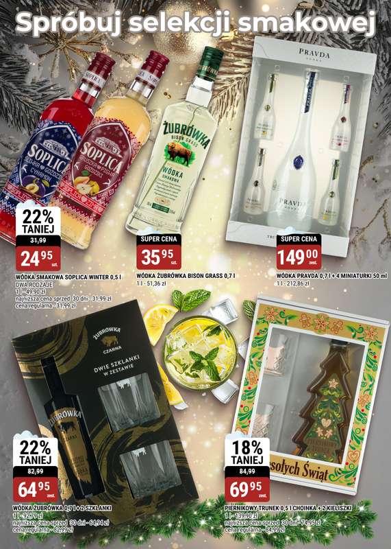 bi1 - gazetka promocyjna Gazetka Świąteczny toast od środy 10.12 do wtorku 23.12 - strona 10