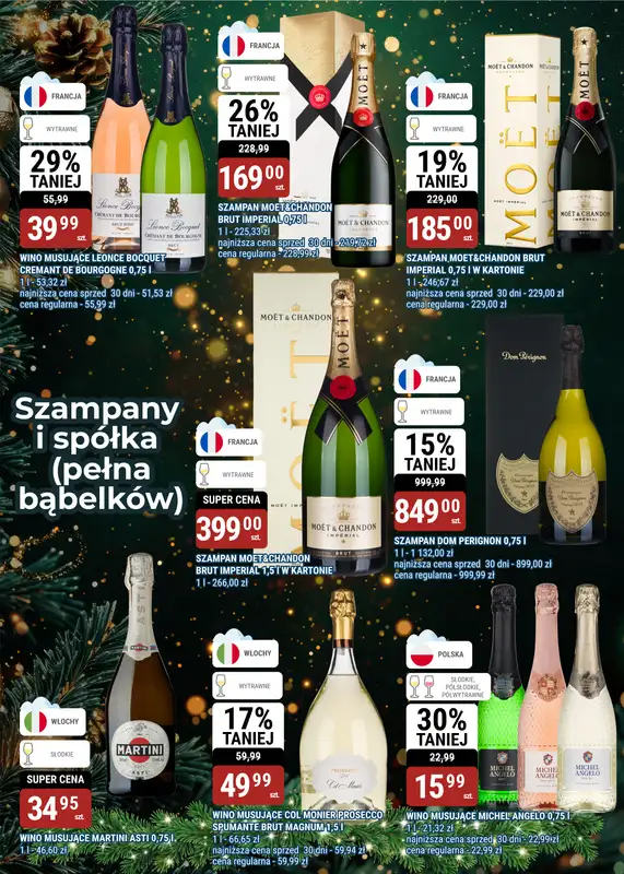 bi1 - gazetka promocyjna Gazetka Świąteczny toast od środy 10.12 do wtorku 23.12 - strona 4