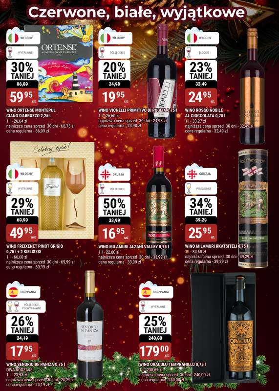 bi1 - gazetka promocyjna Gazetka Świąteczny toast od środy 10.12 do wtorku 23.12 - strona 7