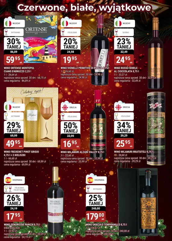 bi1 - gazetka promocyjna Gazetka Świąteczny toast od środy 10.12 do wtorku 23.12 - strona 7