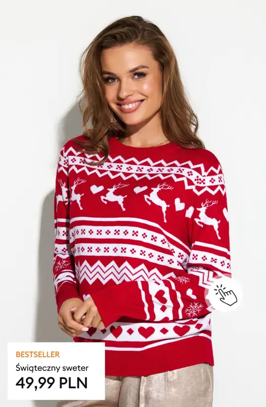 Sinsay - gazetka promocyjna Świąteczne swetry dla całej rodziny! od wtorku 09.12 do poniedziałku 15.12 - strona 18