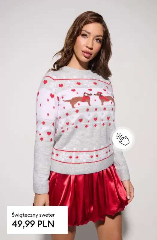 Sinsay - gazetka promocyjna Świąteczne swetry dla całej rodziny! od wtorku 09.12 do poniedziałku 15.12 - strona 15