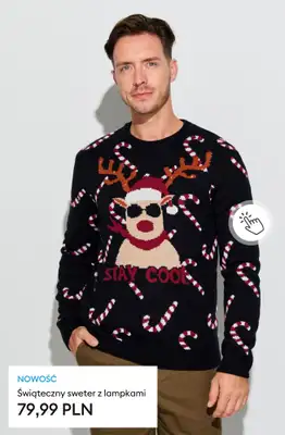 Sinsay - gazetka promocyjna Świąteczne swetry dla całej rodziny! od wtorku 09.12 do poniedziałku 15.12 - strona 5
