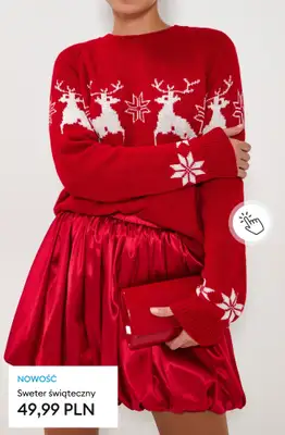 Sinsay - gazetka promocyjna Świąteczne swetry dla całej rodziny! od wtorku 09.12 do poniedziałku 15.12 - strona 4