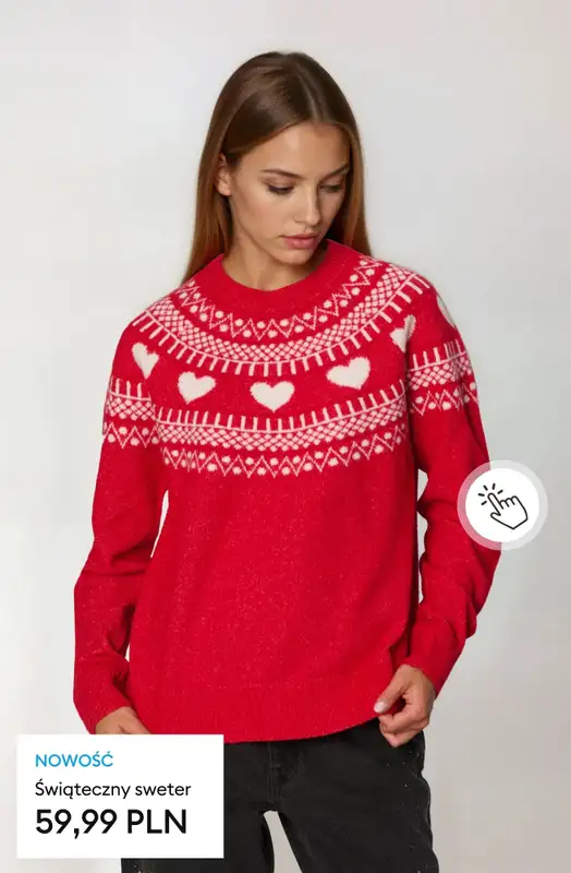 Sinsay - gazetka promocyjna Świąteczne swetry dla całej rodziny! od wtorku 09.12 do poniedziałku 15.12 - strona 11