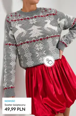 Sinsay - gazetka promocyjna Świąteczne swetry dla całej rodziny! od wtorku 09.12 do poniedziałku 15.12 - strona 2