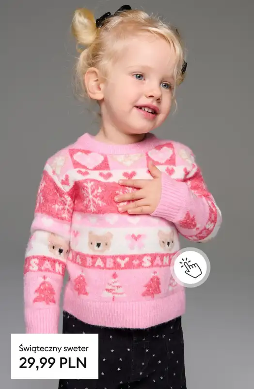 Sinsay - gazetka promocyjna Świąteczne swetry dla całej rodziny! od wtorku 09.12 do poniedziałku 15.12 - strona 6