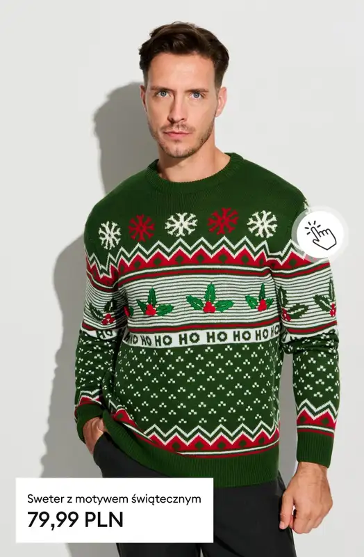 Sinsay - gazetka promocyjna Świąteczne swetry dla całej rodziny! od wtorku 09.12 do poniedziałku 15.12 - strona 13