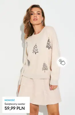 Sinsay - gazetka promocyjna Świąteczne swetry dla całej rodziny! od wtorku 09.12 do poniedziałku 15.12 - strona 7