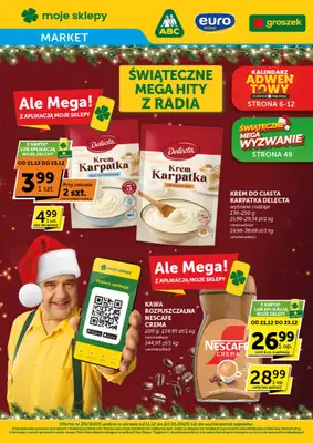 Groszek - gazetka promocyjna Gazetka Market  do środy 24.12