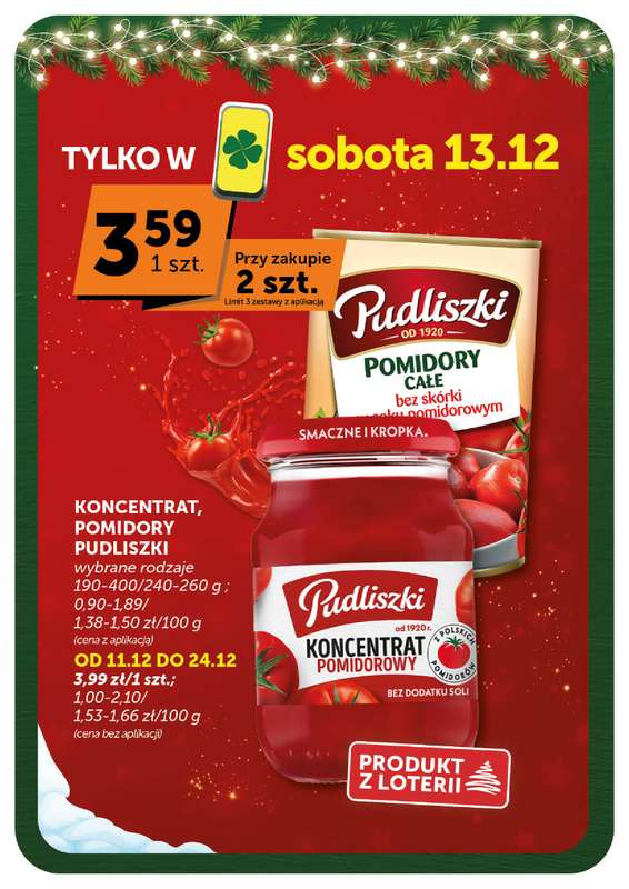 Groszek - gazetka promocyjna Gazetka Market  do środy 24.12 - strona 7