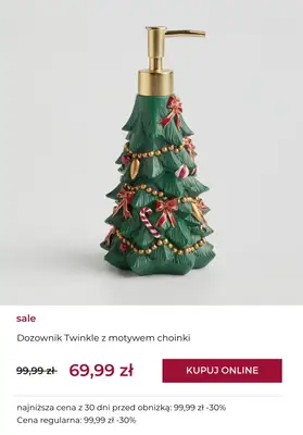 home&you - gazetka promocyjna Dekoracje świąteczne w PROMOCYJNYCH cenach! od wtorku 09.12 do środy 17.12 - strona 8