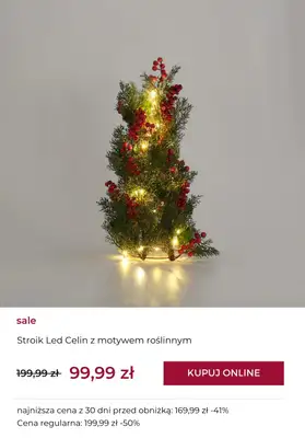 home&you - gazetka promocyjna Dekoracje świąteczne w PROMOCYJNYCH cenach! od wtorku 09.12 do środy 17.12 - strona 6