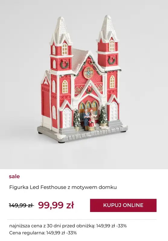 home&you - gazetka promocyjna Dekoracje świąteczne w PROMOCYJNYCH cenach! od wtorku 09.12 do środy 17.12 - strona 9