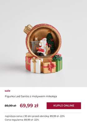 home&you - gazetka promocyjna Dekoracje świąteczne w PROMOCYJNYCH cenach! od wtorku 09.12 do środy 17.12 - strona 10