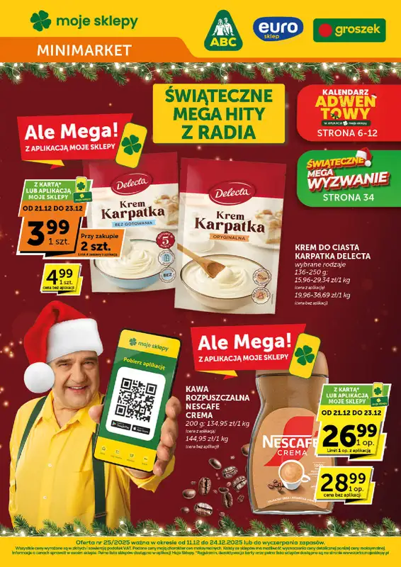 ABC - gazetka promocyjna Gazetka Minimarket  do środy 24.12