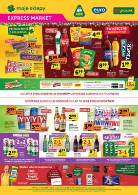 Euro Sklep - gazetka promocyjna Gazetka Expressmarket  do środy 24.12