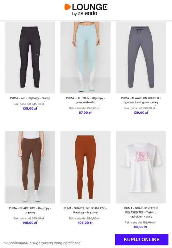 Lounge by Zalando - gazetka promocyjna Do -75% Puma od wtorku 09.12 do czwartku 11.12 - strona 7