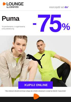 Lounge by Zalando - gazetka promocyjna Do -75% Puma od wtorku 09.12 do czwartku 11.12