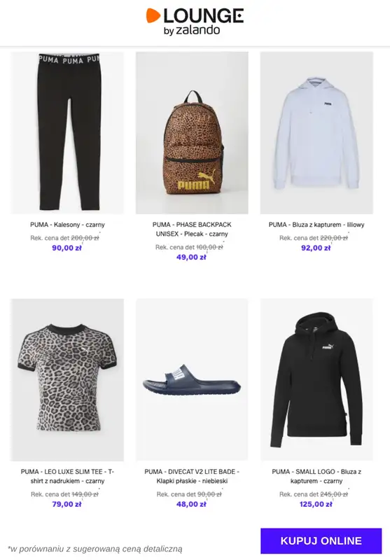 Lounge by Zalando - gazetka promocyjna Do -75% Puma od wtorku 09.12 do czwartku 11.12 - strona 6