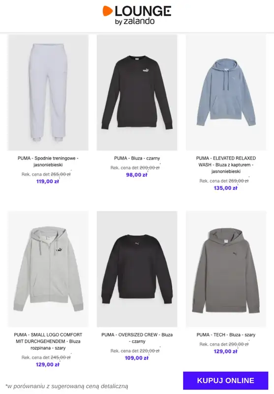 Lounge by Zalando - gazetka promocyjna Do -75% Puma od wtorku 09.12 do czwartku 11.12 - strona 5