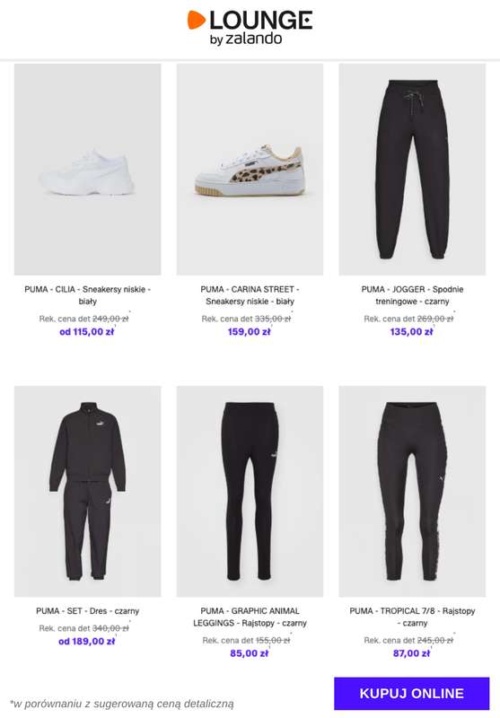 Lounge by Zalando - gazetka promocyjna Do -75% Puma od wtorku 09.12 do czwartku 11.12 - strona 2