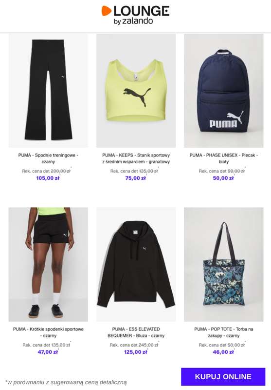 Lounge by Zalando - gazetka promocyjna Do -75% Puma od wtorku 09.12 do czwartku 11.12 - strona 4