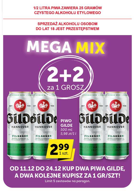 Groszek - gazetka promocyjna Gazetka Supermarket  do środy 24.12 - strona 47