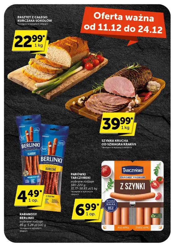 Groszek - gazetka promocyjna Gazetka Supermarket  do środy 24.12 - strona 38