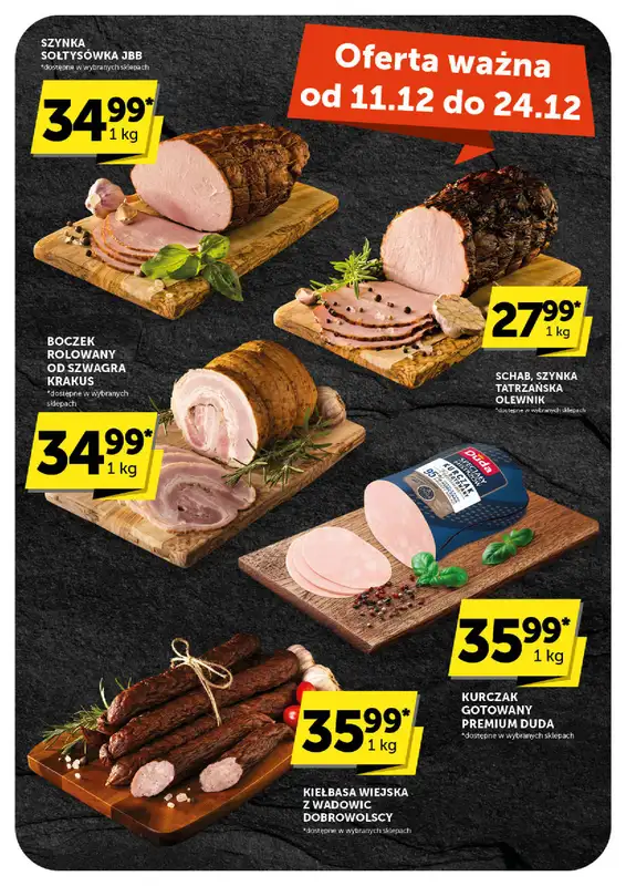 Groszek - gazetka promocyjna Gazetka Supermarket  do środy 24.12 - strona 37
